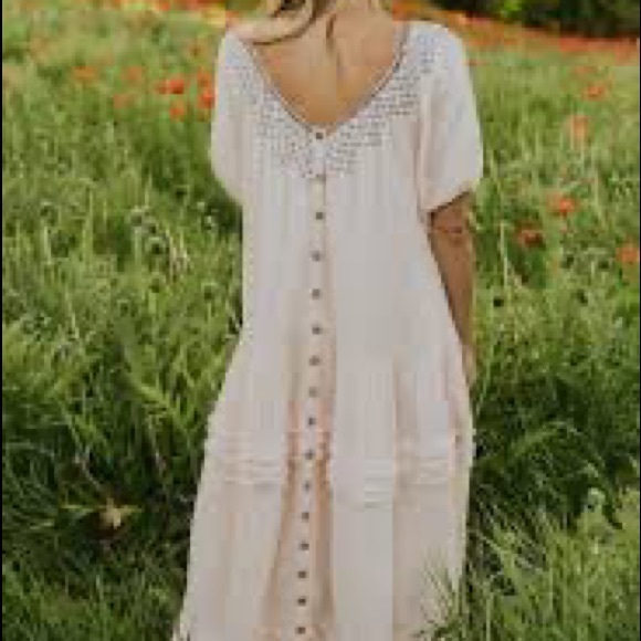 FREE PEOPLE WOMEN'S SUNDAY STROLL MAXI DRESS NWT - Picture 2 of 14